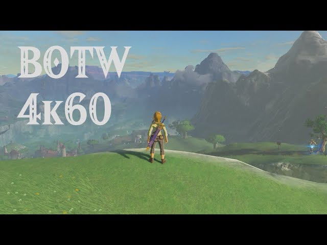 Cemu WiiU Emulator - The Legend of Zelda Breath of the Wild 4K 2160p  gameplay PART 4 (Cemu 1.7.4c) 