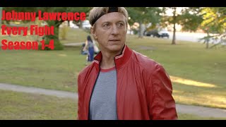 Johnny Lawrence Every Fight Scene Cobra Kai 1-4