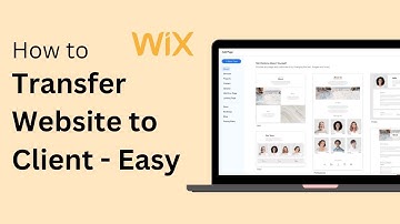 How To Transfer Wix Website To Client - Full Guide !