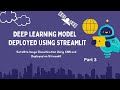 Part 3 | Deployment on Streamlit | Deep Learning Project | Satellite Image Classification