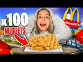 Nuggets challenge mcdo avec ma soeur  on en mange le plus possible