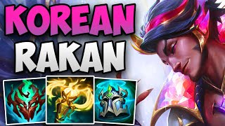 KOREAN CHALLENGER RAKAN SUPPORT FULL GAMEPLAY! | CHALLENGER RAKAN SUPPORT GAMEPLAY | Patch 13.24 S13