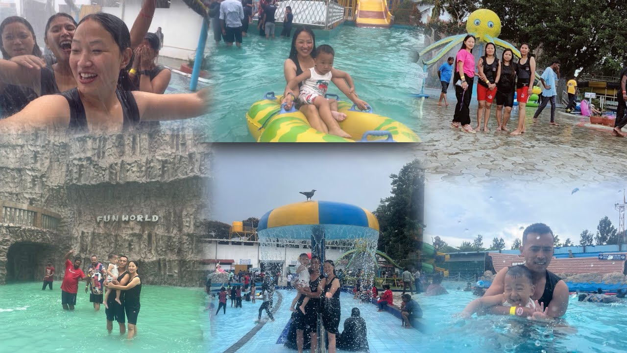 Fun world part 2//New experience babal majja aio worth it 👍//water DANCE 💃 YouTube