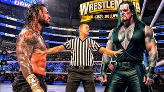 WWE 2K24 - Roman Reigns vs The Undertaker - FULL MATCH | WWE