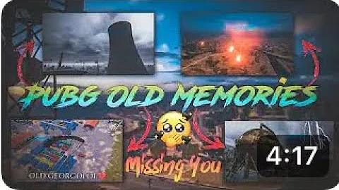 PUBG OLD MEMORIES ?  ONE MY WAY OLD ERANGEL