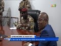 www.guineesud.com – Le Chef de l’État Colonel Mamadi DOUMBOUYA au ministère de l’Urbanisme & Habitat