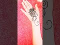simple and easy mehndi design
