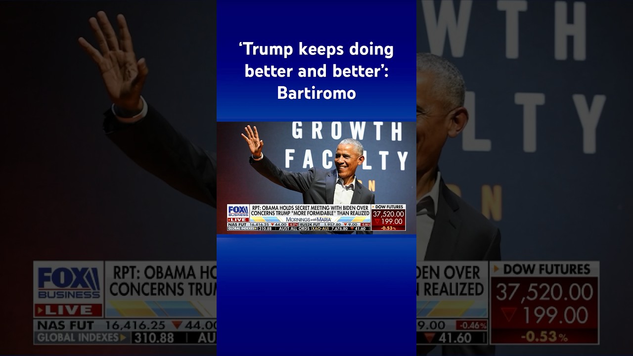 Is Obama worried about Trump? Former pres. holds secret meeting with Biden about campaign #shorts