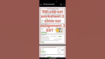 9th sst cep 3 assignment 3 solve #pseb #education #9thclass sst cep 3 solve#shortvideo#questionpaper