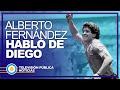 Alberto Fernández habló de la muerte de Maradona