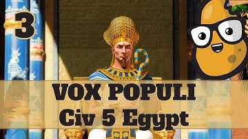 Civ 5 Vox Populi Egypt Ep. 3 - Let