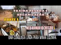 COZINHA DE CARA NOVA/MEU ARMÁRIO CHEGOU/ FAXINA E ORGANIZAÇÃO PARTE 1