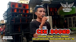 Cek sound perdana sound systm terbaru megantara