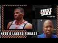 Kenny Smith says he wouldn't just assume the Lakers & Nets will make the Finals | First Take