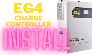 EG4 Charge Controller Unboxing And Install