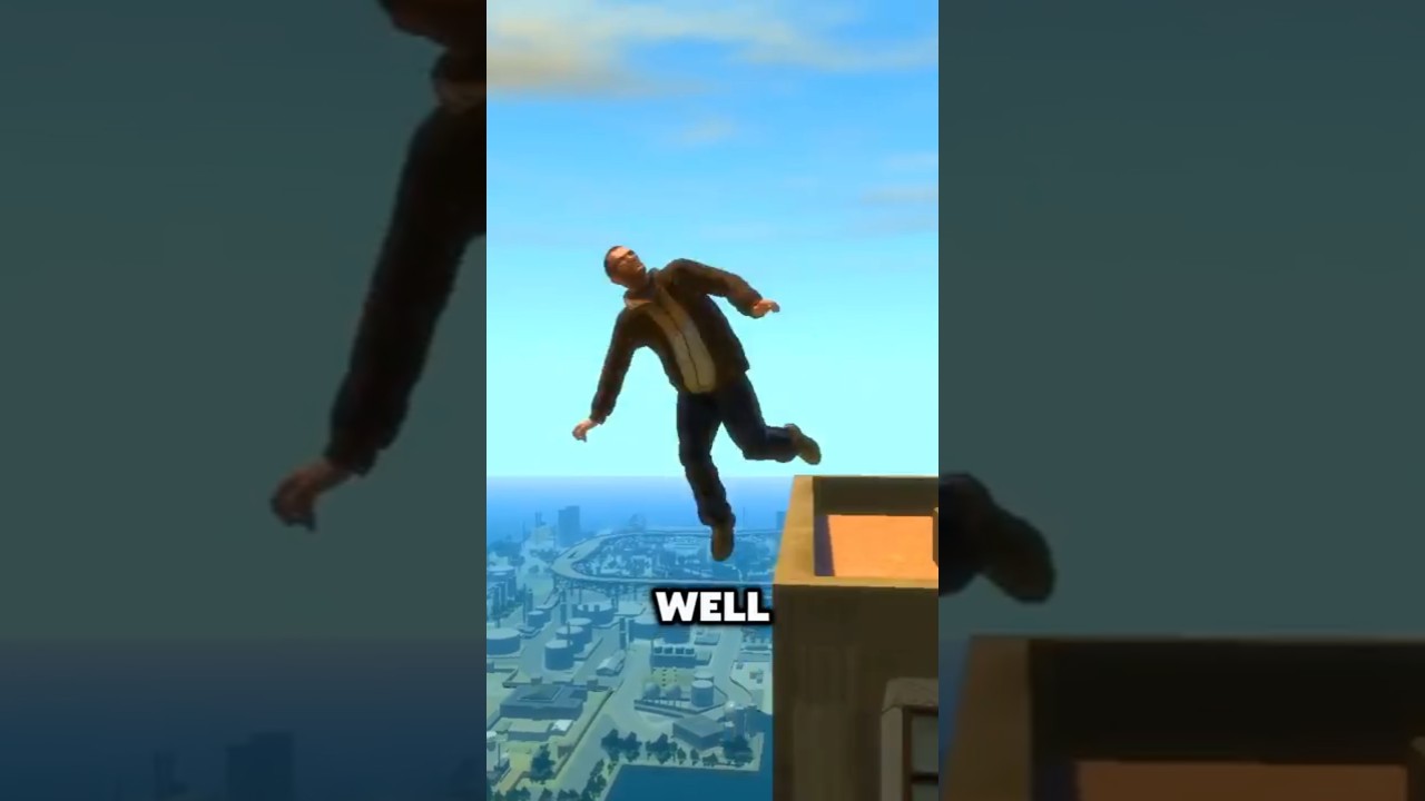 If You FALL on a GARAGE DOOR in GTA Games