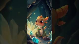 Sparkles the Baby Dragon 🎵✨ Crystal Cave Melody Short