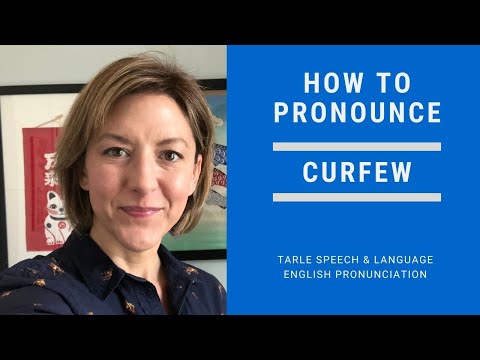 How to Pronounce CURFEW - American English Pronunciation Lesson