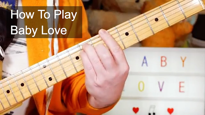 Baby Love Guitar version - Guitar performance video thumbnail