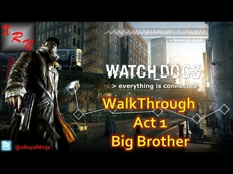 Wideo: Watch Dogs - Big Brother, Hakowanie Miasta, Lokalizacja Dzwoniącego, GPS, Hackowanie Telefonu