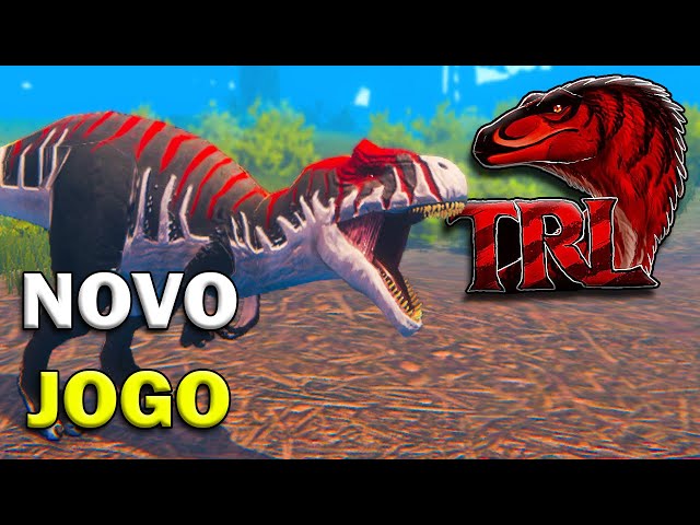 Novo Jogo Brasileiro de Dinossauro! Sobrevivendo e Caçando Comida, Terrible Reptile Life