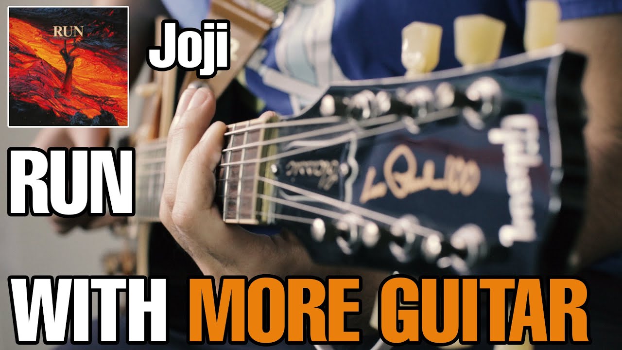 Joji - Run (Guitar Cover) I With more guitar added