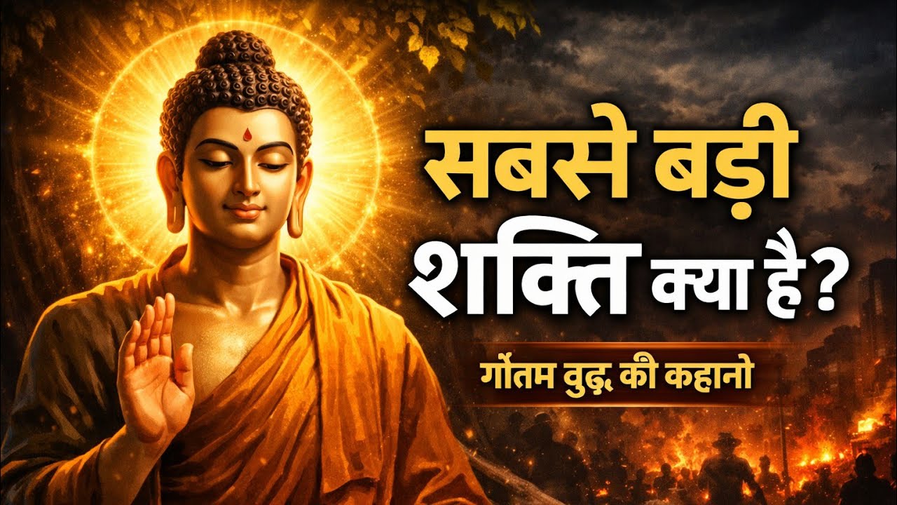 दुनिया की सबसे बड़ी शक्ति क्या है? | Gautam Buddha Story | जीवन बदल देने वाली कहानी | buddh vichar 