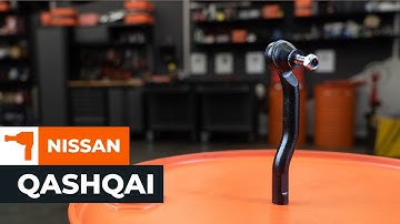 How to change tie rod end / track rod end on NISSAN QASHQAI 1 TUTORIAL | AUTODOC