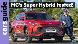 MG HS Super Hybrid 2026 review Australia: New 135km-range PHEV family SUV lines up BYD Sealion 6