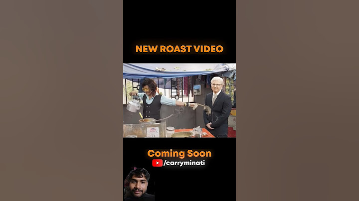 New roast video coming out soon!#carryminati#roast#comedy