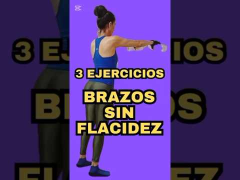 3 EJERCICIOS PARA BRAZOS SIN FLACIDEZ #ejerciciosencasa #brazosfirmes #brazos