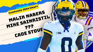 Chargers 7-Round Mock Draft | Jim Harbaugh Edition