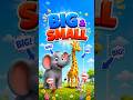 Learn Big and Small for Kids | Interactive Toddler Learning Video | Dugdugi TV Jr