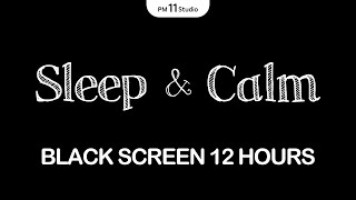 Calm Spring Music | Sleep Music for Relaxing, Deep Sleep | Black Screen