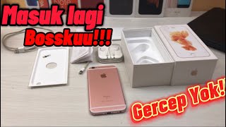 Masuk lagi 1 Unit iPhone 6s 64GB Rose Gold - Unboxing iPhone second murah