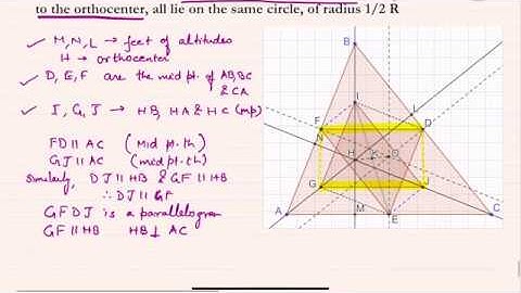 GEOMETRY 20 : Nine Point Circle II
