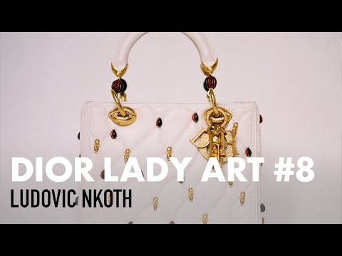 Ludovic Nkoth reinvents the Lady Dior bag for Dior Lady Art 8