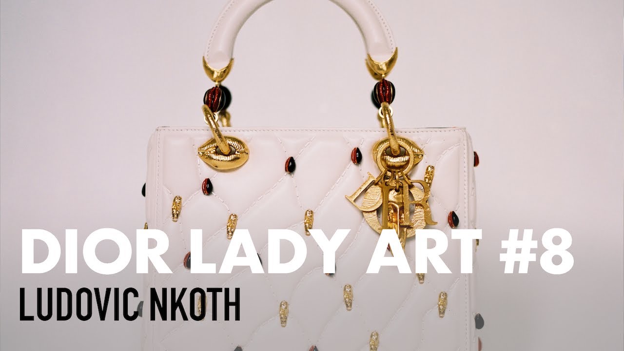 Ludovic Nkoth reinvents the Lady Dior bag for Dior Lady Art 8