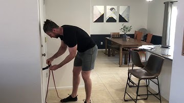 Seated Band Hamstring Curls