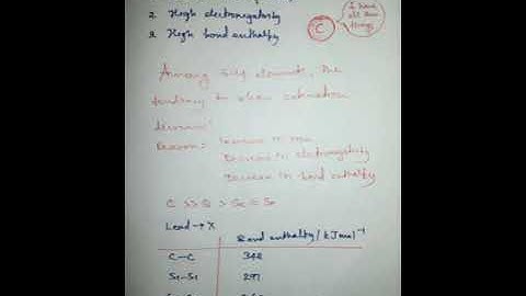 Important trends and anomalous behaviour of carbon