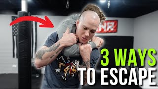 Escaping The Standing Rear Naked Choke: 3 Proven Techniques