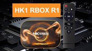 ТВ БОКС VONTAR HK1 RBOX R1 /ТВ приставка HK1RBOX на Rockchip RK3318 Android 10