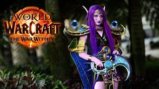 World of Warcraft The War Within Press Alpha with Dark Lady Cosplay