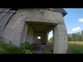 Some noobish flying around abandoned barn