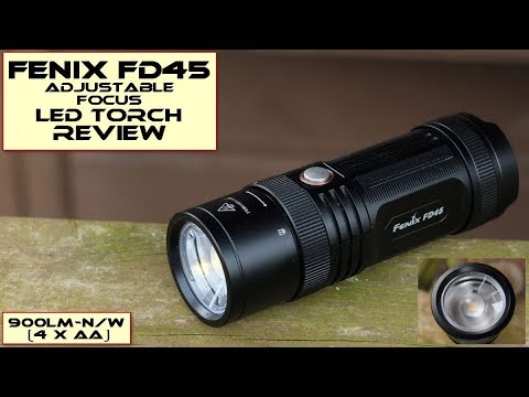 Fenix FD45 LED Torch (w/ Focus Zoom) - Review