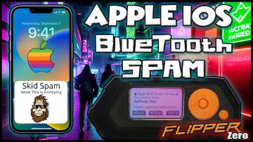 Flipper Zero Apple Bluetooth (BLE) Spam!  Being a Skid Was Never Easier!!!  How to Annoy Everyone!