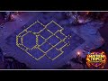 Perfect👌 RANKED MODE &amp; WAR Anti 2 Star Layout TH18🔥 #clashofclans #gameplay #layout #mayhemtriple
