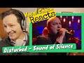 Vocal coach reacts  disturbed sound of silence