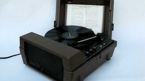 Audiotronics 328 Record Player