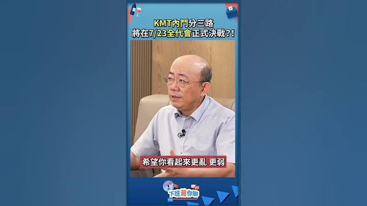 KMT内斗分三路 将在7/23全代会正式决战？！ - 天天要闻